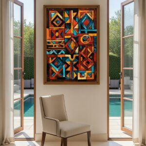 Traditional Pattern Printable Wall Art (All Ratios @ 300 dpi)