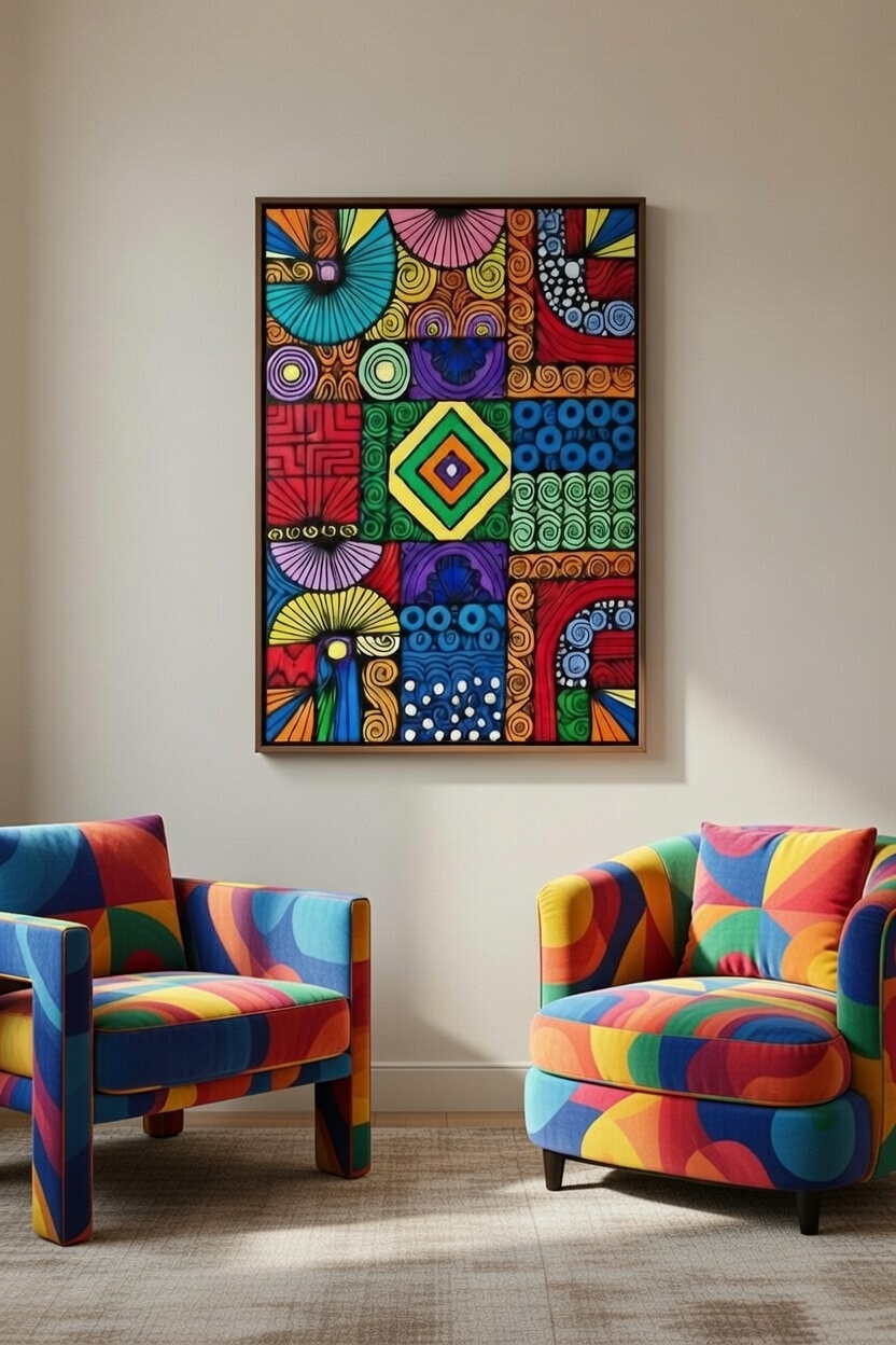Colored Wrapper Printable Wall Art (All Ratios @ 300 dpi)